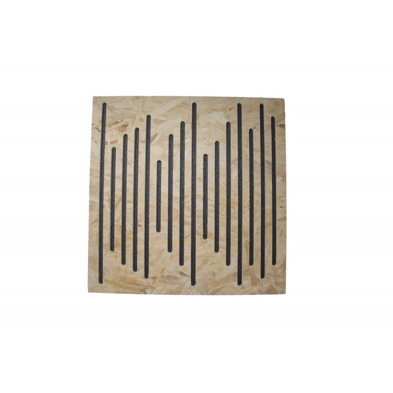 Pannello Fonoassorbente Wave Wood