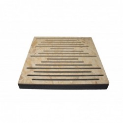 Pannello Fonoassorbente Wave Wood