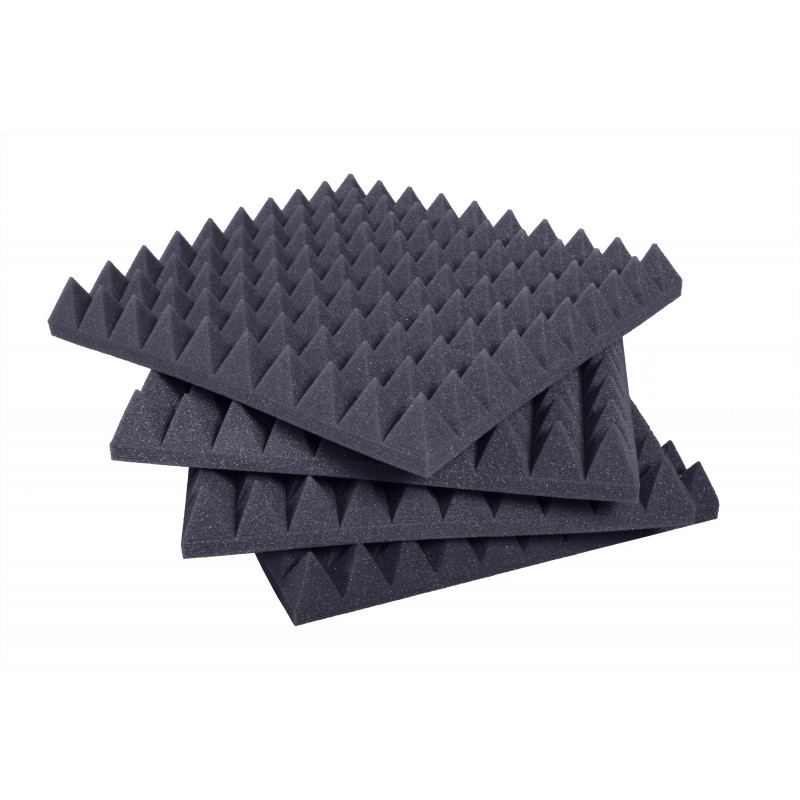 Pannello Fonoassorbente Piramidale 6cm D30 Ignifugo