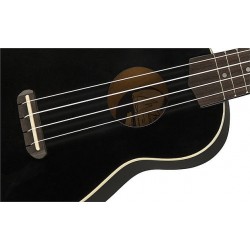 Fender Venice Soprano Ukulele BLK