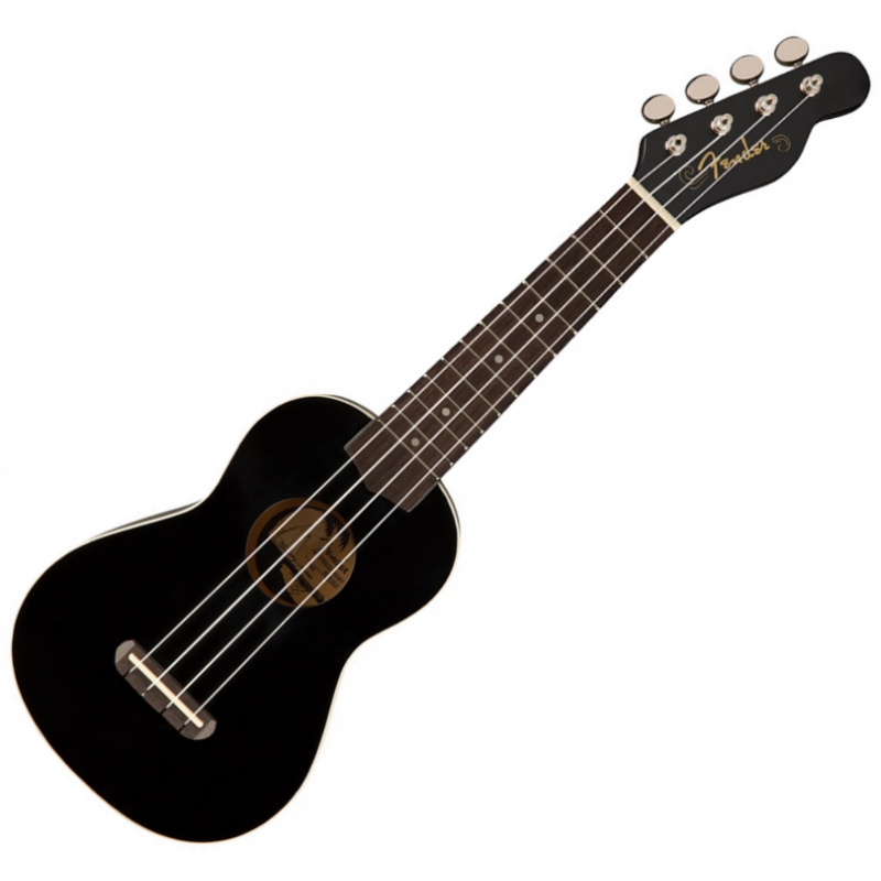 Fender Venice Soprano Ukulele BLK