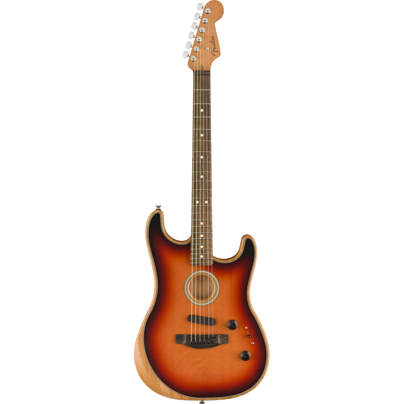 Fender American Acoustasonic Stratocaster 3TS con Bag