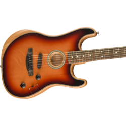Fender American Acoustasonic Stratocaster 3TS con Bag