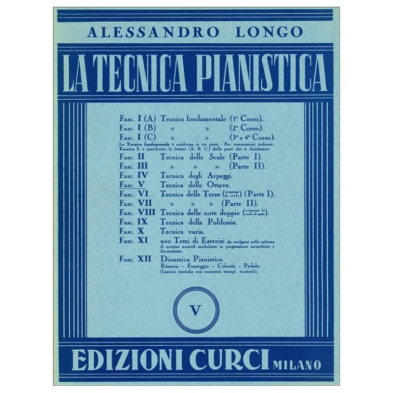 CURCI LONGO LA TECNICA PIANISTICA 5