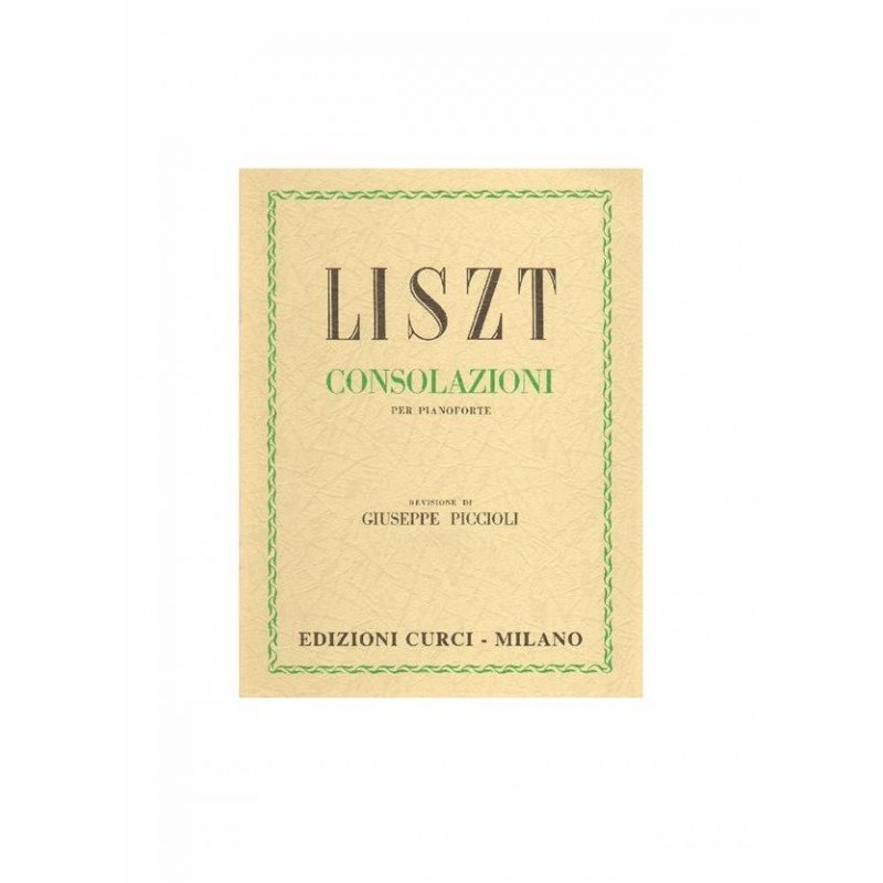 CURCI LISZT CONSOLAZIONI