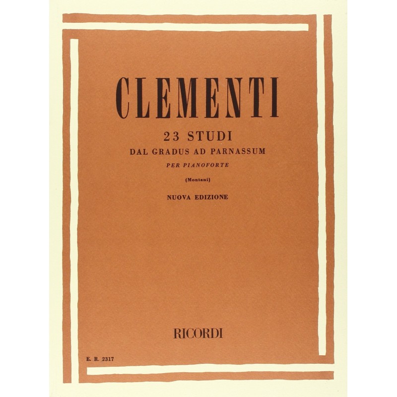 CLEMENTI 23 STUDI DAL GRADUS