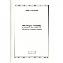 CATURANO M. METODO PER CLARINETTO