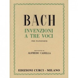 BACH INVENZIONI A TRE VOCI