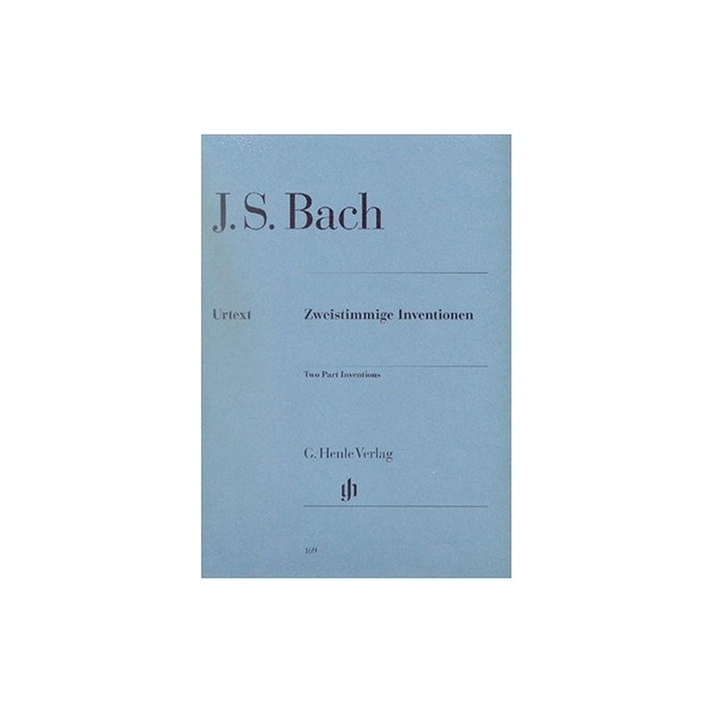 BACH INVENZIONI A DUE VOCI URTEXT