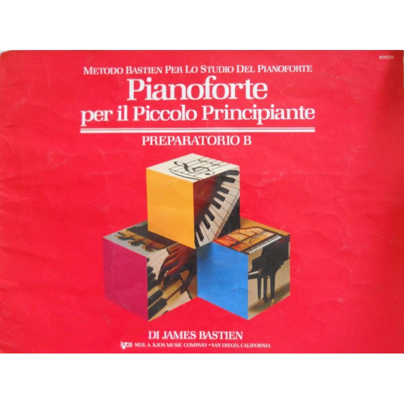 BASTIEN PIANO LIVELLO PREPARATORIO B
