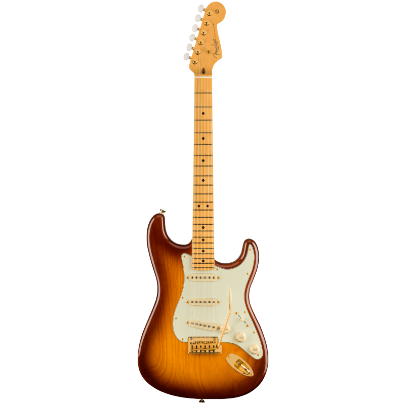 Fender 75th Anniversary Commemorative Stratocaster Maple Fingerboard 2 Color Bourbon Burst