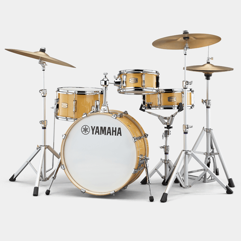 Yamaha Stage Custom Hip Shell Set Natural Wood SBP0F4HNW Yamaha Stage Custom Hip Shell Set Natural Wood SBP0F4HNW