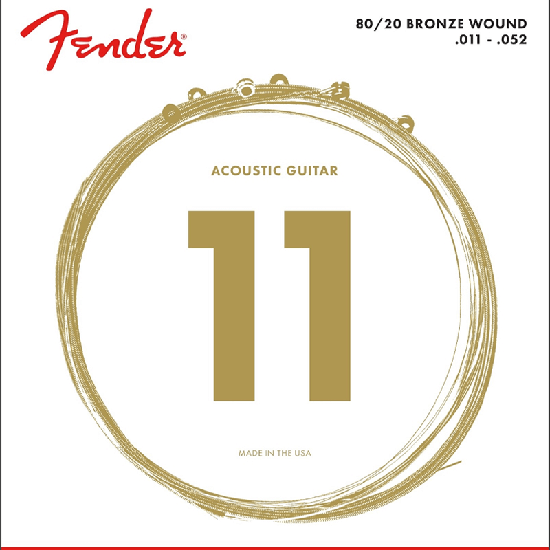 Fender 70CL 80/20 Bronze 11-52 Fender 70CL 80/20 Bronze 11-52