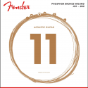 Fender Phosphor Bronze Acoustic Guitar Strings 60CL BRONZE 11-52