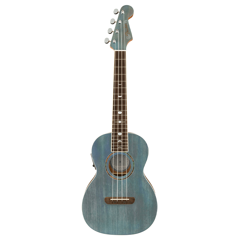 Fender Dhani Harrison Ukulele Turquoise WN