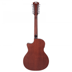 D'angelico Premier Fulton LS MAH SAT Natural Mahogany Satin DAPLSG212MAHCP