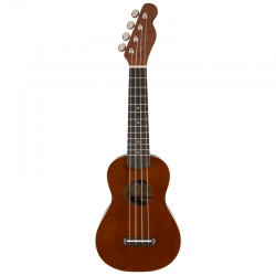 Fender Venice Soprano Ukulele Sonic Gray