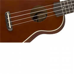 Fender Venice Soprano Ukulele Sonic Gray