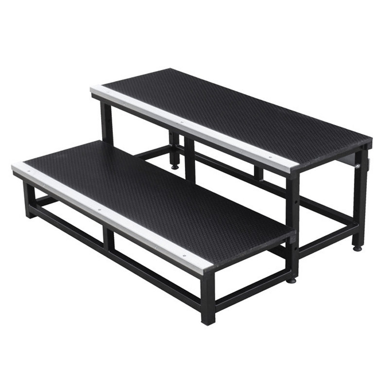 SHOWGEAR Scale Mammoth Palco/Dex 40 cm – 2 passi – Nero/Grigio