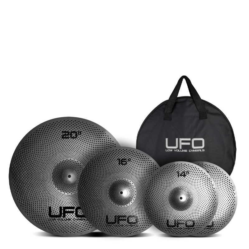 Ufo Set 1 Batteria Hi Hat 14 Crash 16 Ride 20