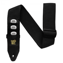 Ernie Ball 4039 Pickholder Strap Nera