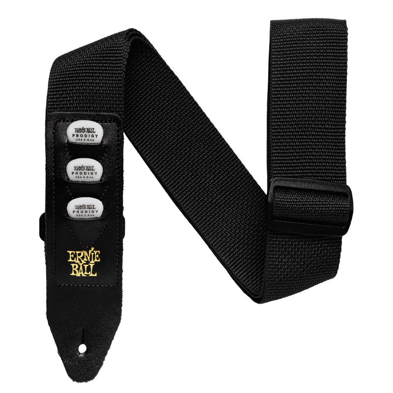 Ernie Ball 4039 Pickholder Strap Nera Ernie Ball 4039 Pickholder Strap Nera