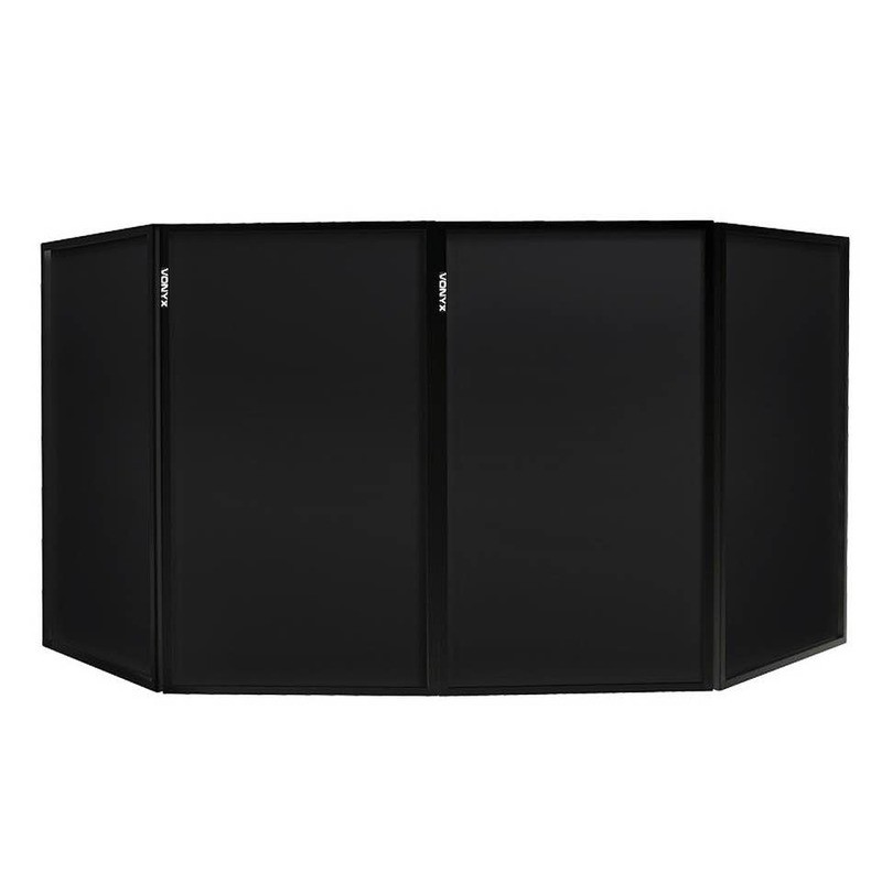 VONYX DB2 FOLDABLE DJ SCREEN BLACK 120x70