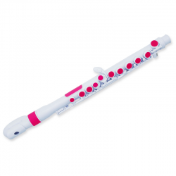 Nuvo IT J Flute White Pink
