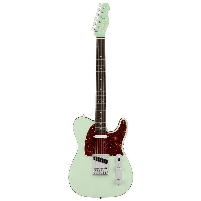 Fender American Ultra Luxe Telecaster Surf Green