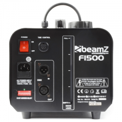 Beamz F1500 Fazer Con Dmx E Timer Controller