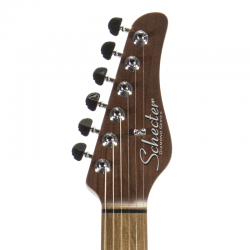 Schecter Traditional R66 Elite Vintage HSS Roasted Maple Neck 3 Tone Sunburst