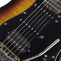 Schecter Traditional R66 Elite Contemporary HSS Rosewood Fingerboard 3 Tone Sunburst