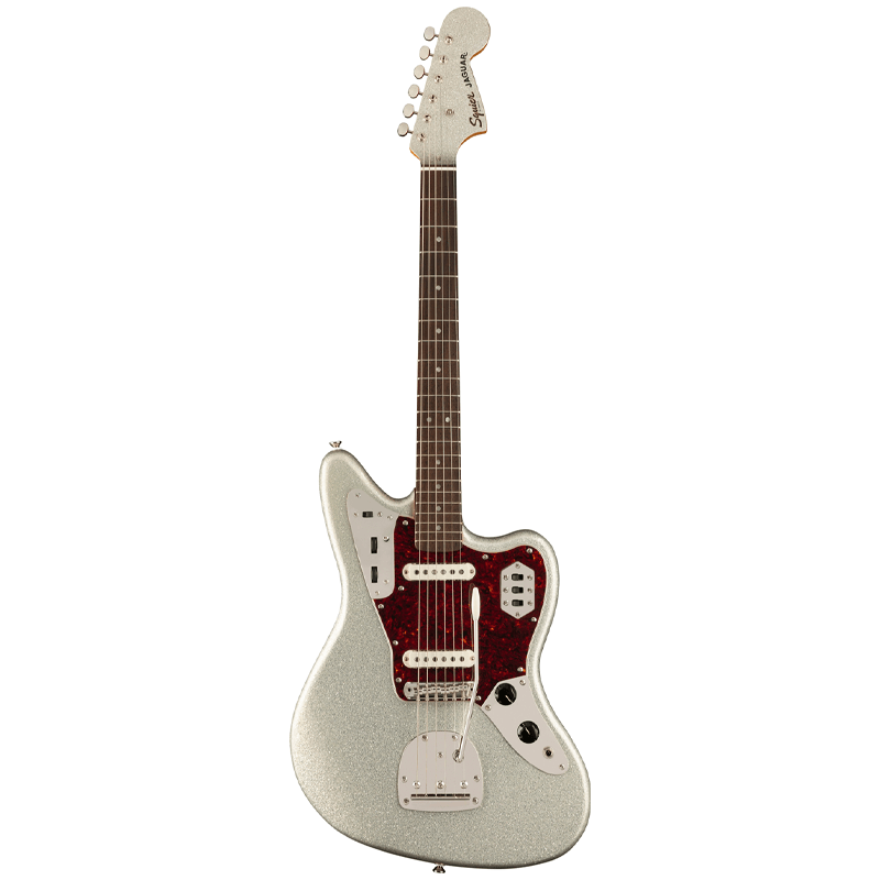 Fender Classic 60's Jaguar Silver Sparkle Fender Classic 60's Jaguar Silver Sparkle