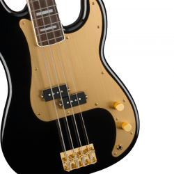 Fender Squier 40TH Anniversary Precision Bass Gold Edition Black