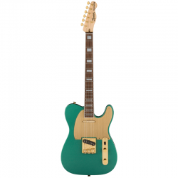 Fender Squier 40TH Telecaster Gold Edition Sherwood Green
