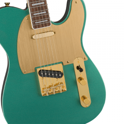 Fender Squier 40TH Telecaster Gold Edition Sherwood Green