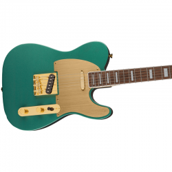 Fender Squier 40TH Telecaster Gold Edition Sherwood Green