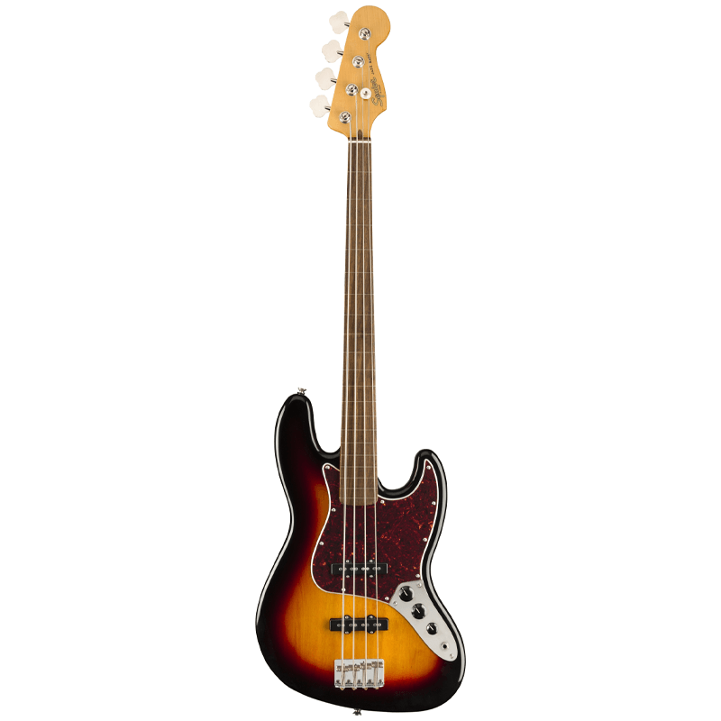 Fender Classic Vibe 60's Jazz Bass Fretless 3-Tone Sunburst