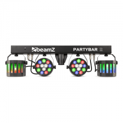 BeamZ PartyBar2 + 2xPar 12x1+ 2xDerby