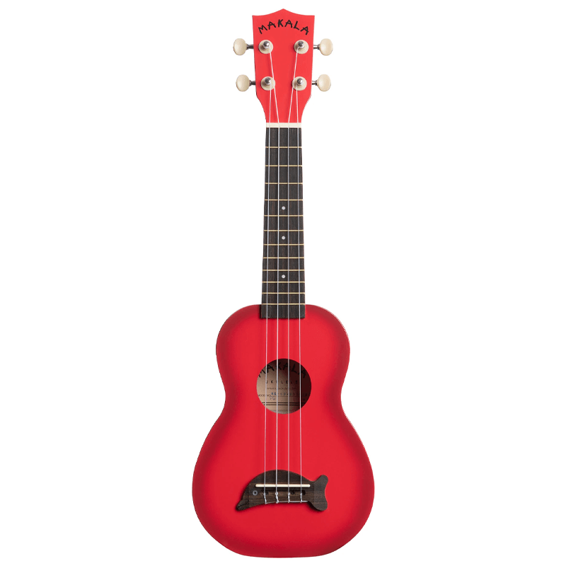 Kala Ukulele Red Burst Soprano Dolphine