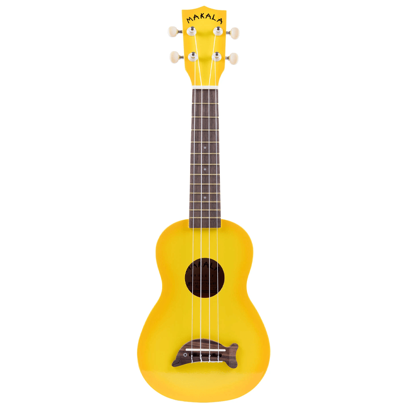 Kala Ukulele Yellow Burst Soprano Dolphine