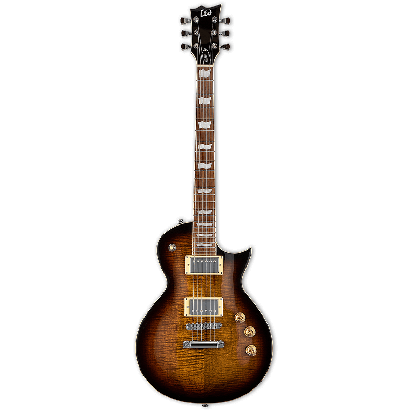 ESP LTD EC256FM Dark Brown Sunburst