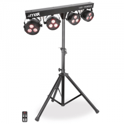 BeamZ Partybar 4 Par 12x1W RGBW