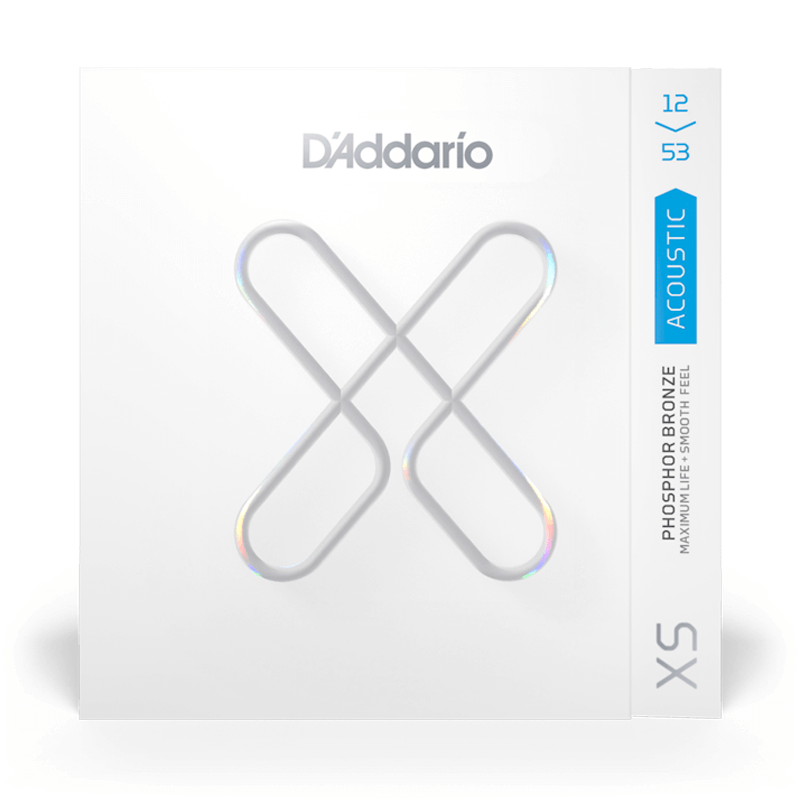 D'addario XSAPB1253 Light Coated Acoustic Guitar Strings 12-53 D'addario XSAPB1253 Light Coated Acoustic Guitar Strings 12-53