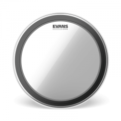 Evans 22" EMAD Clear Bass drum BD22EMAD