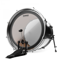 Evans 22" EMAD Clear Bass drum BD22EMAD