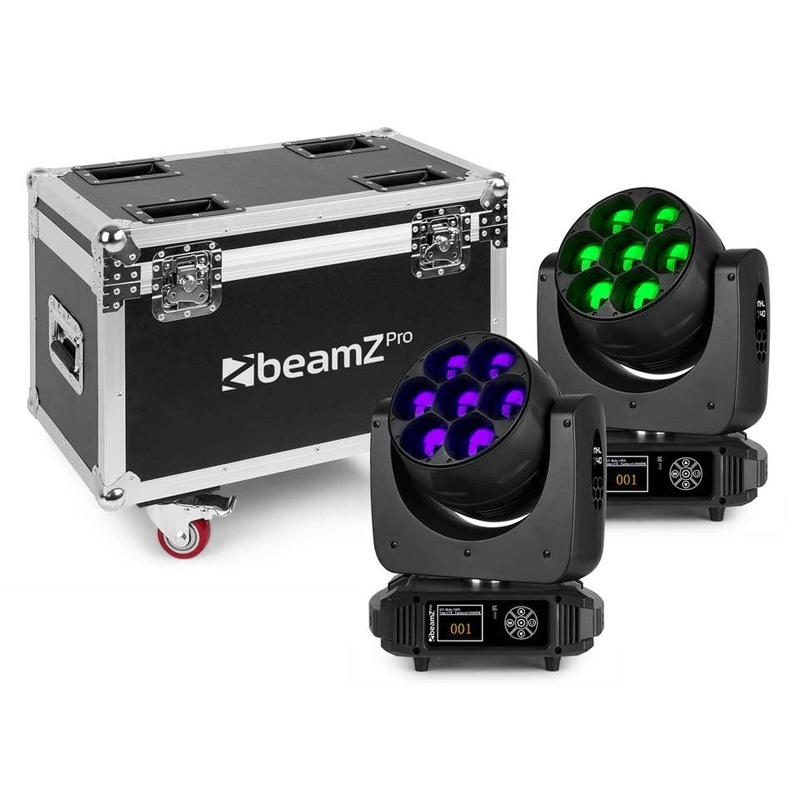 BeamZ MHL740 Mov Head Zoom 7x40W