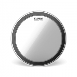 Evans 22" GMAD Clear Bass Drum BD22GMAD