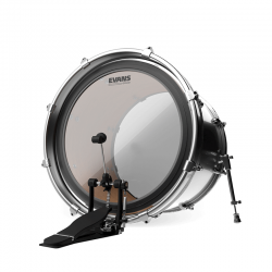 Evans 22" GMAD Clear Bass Drum BD22GMAD