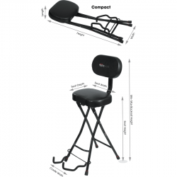 Gator GFW-GTR-SEAT Guitar Seat